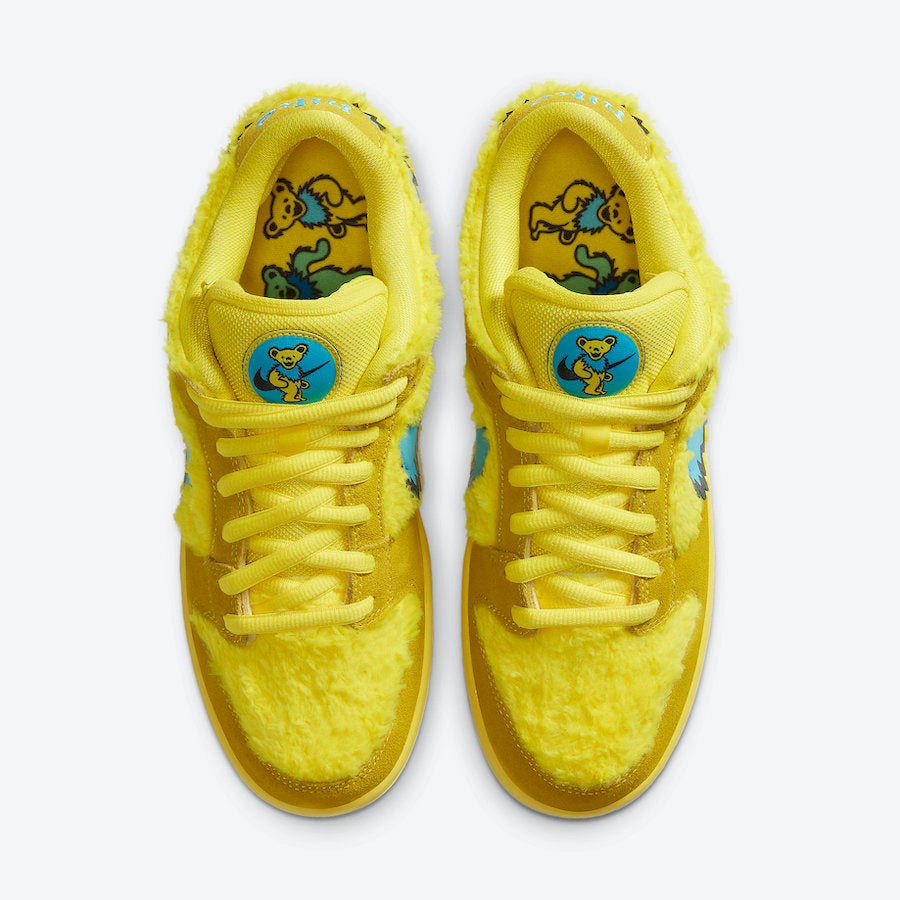 Grateful Dead x Nike SB Dunk Low Yellow Bear - DRIP DOS ARTISTAS 