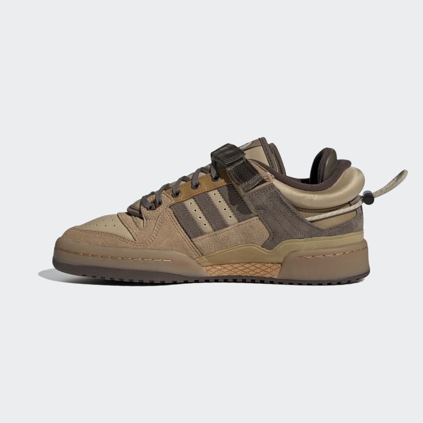 Bad Bunny x Adidas Forum Buckle Low Café - DRIP DOS ARTISTAS 