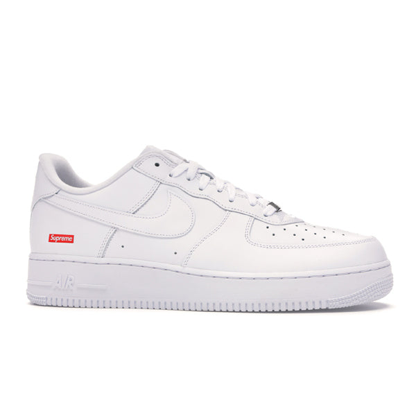 Supreme x Nike Air Force 1 Low Box Logo White - DRIP DOS ARTISTAS 