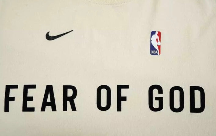 Camiseta Fear Of God x Nike Warm Up Sail