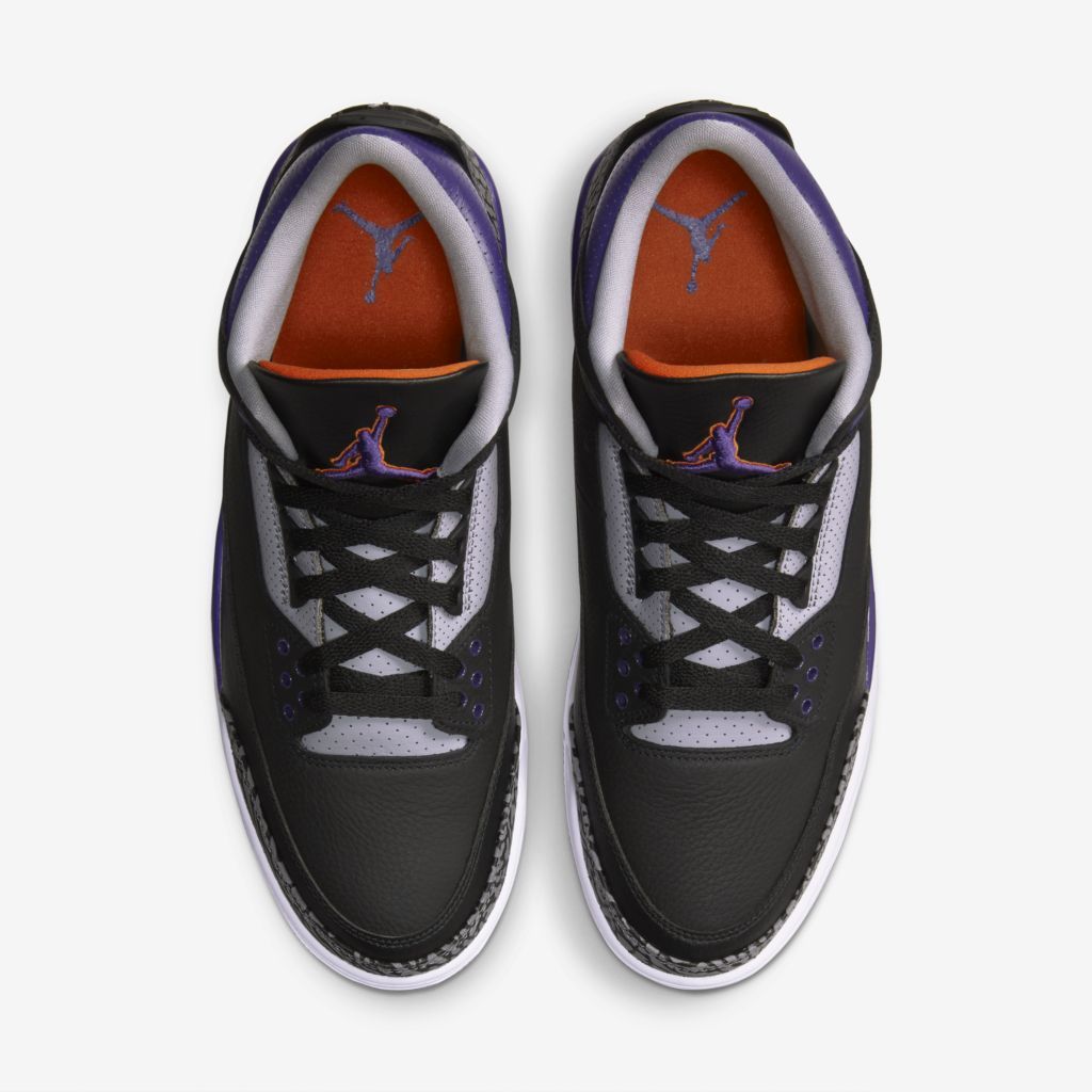 Air Jordan 3 Court Purple - DRIP DOS ARTISTAS 