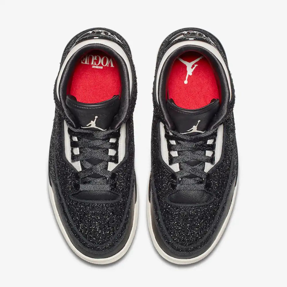 Anna Wintour x Air Jordan 3 Black - DRIP DOS ARTISTAS 