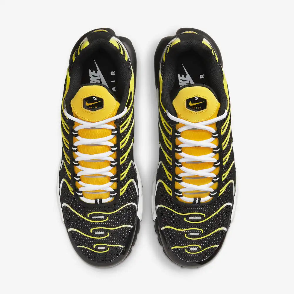 Nike Air Max Plus Black and Yellow - DRIP DOS ARTISTAS 