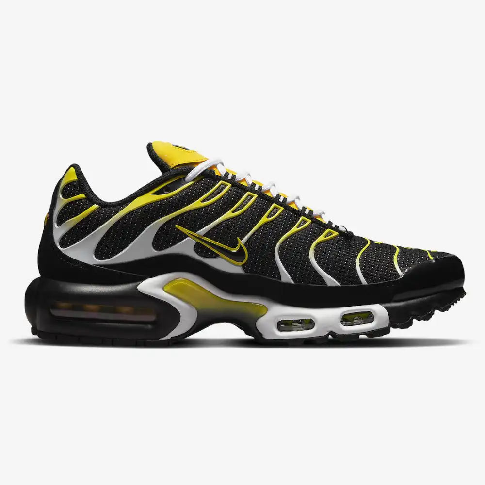 Nike Air Max Plus Black and Yellow - DRIP DOS ARTISTAS 