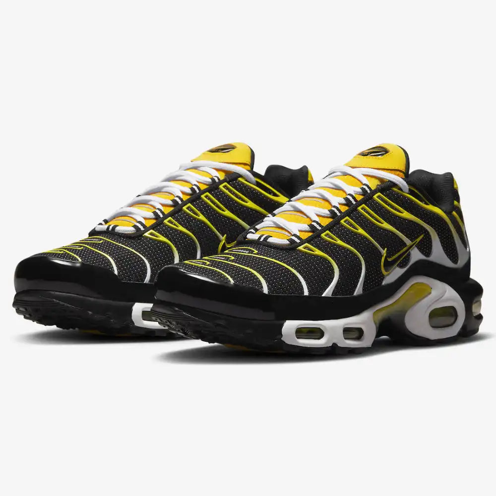 Nike Air Max Plus Black and Yellow - DRIP DOS ARTISTAS 