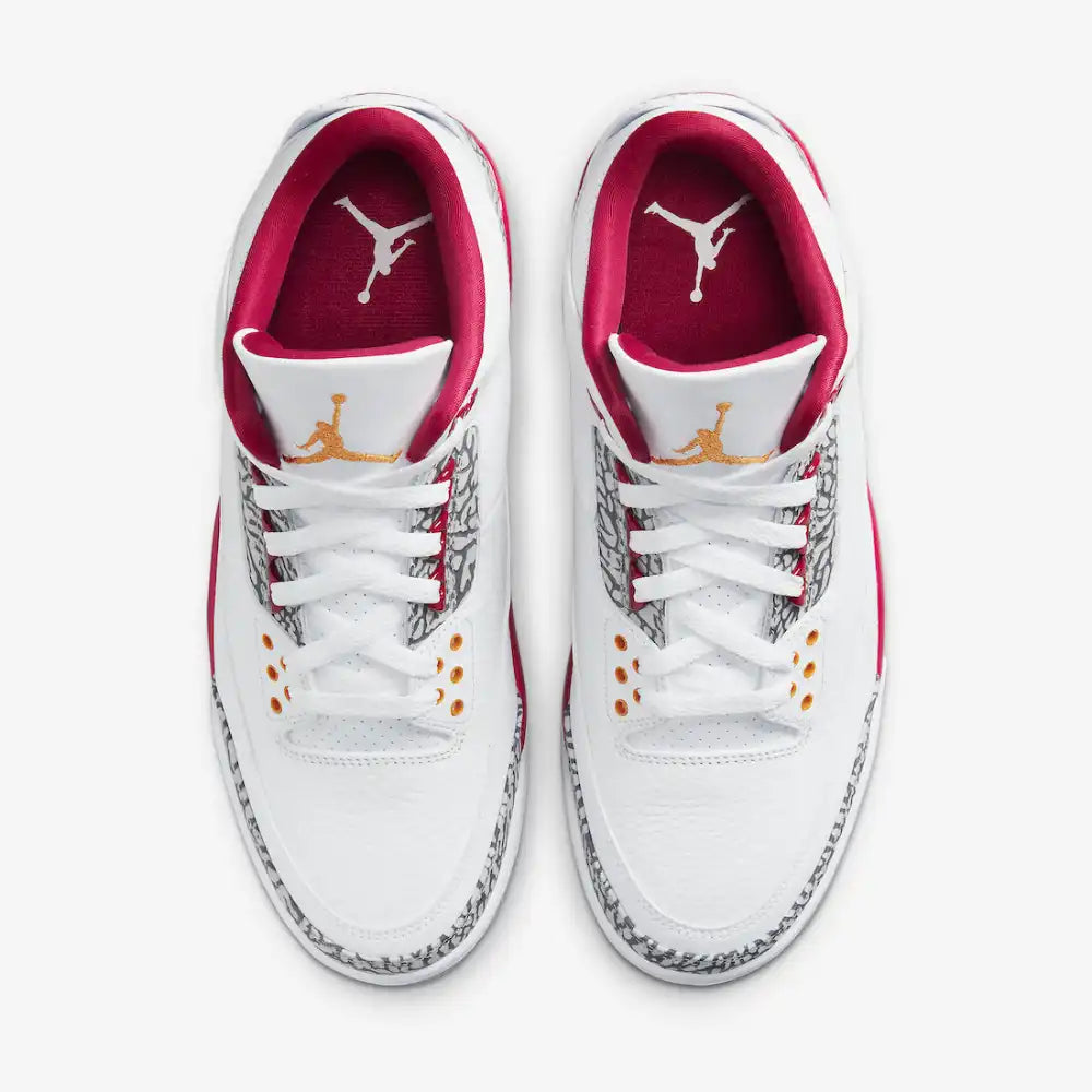 Air Jordan 3 Cardinal - DRIP DOS ARTISTAS 