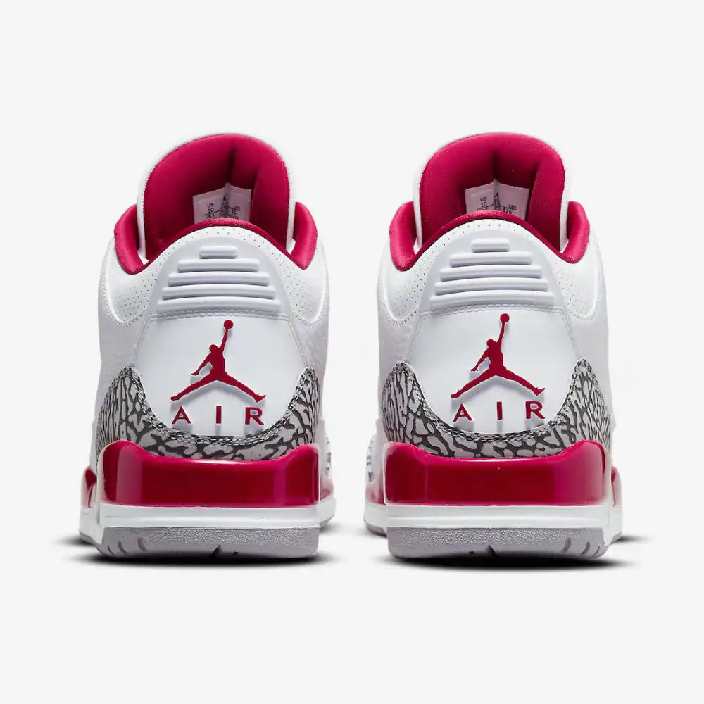Air Jordan 3 Cardinal - DRIP DOS ARTISTAS 