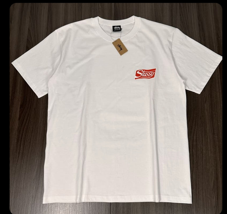 Camiseta Stussy Soda Can White