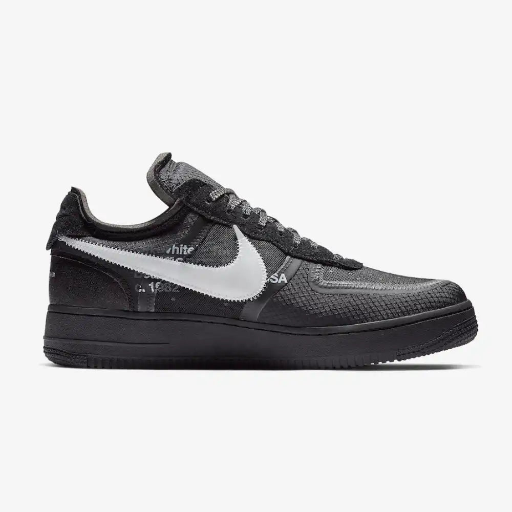 Off-White x Nike Air Force 1 Black - DRIP DOS ARTISTAS 