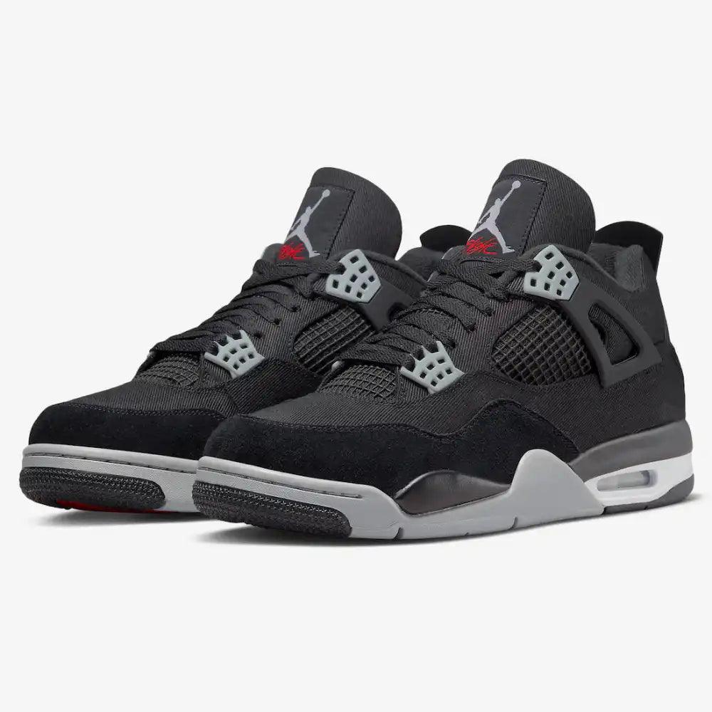 Air Jordan 4 SE Black Canvas - DRIP DOS ARTISTAS 