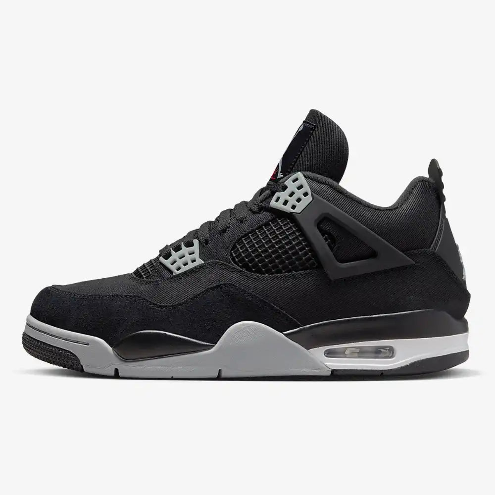 Air Jordan 4 SE Black Canvas - DRIP DOS ARTISTAS 
