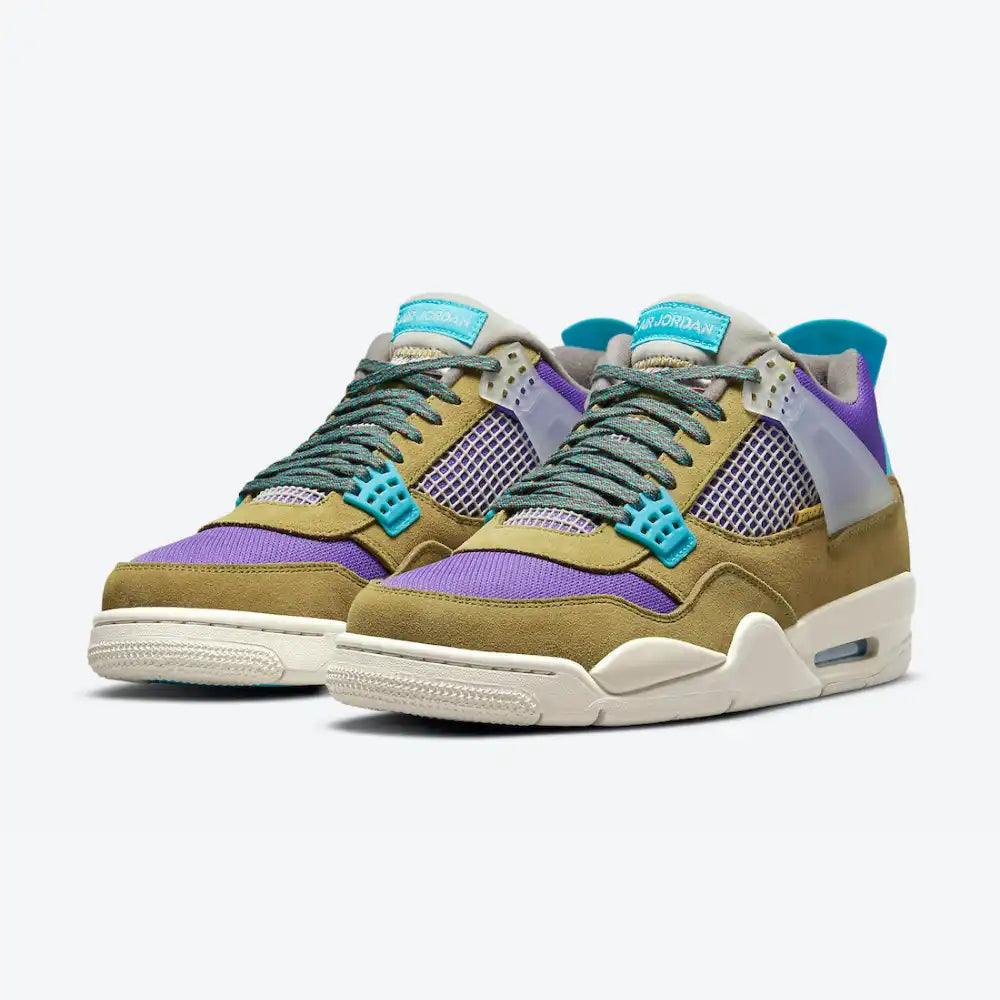 Union LA x Air Jordan 4 Retro Desert Moss - DRIP DOS ARTISTAS 