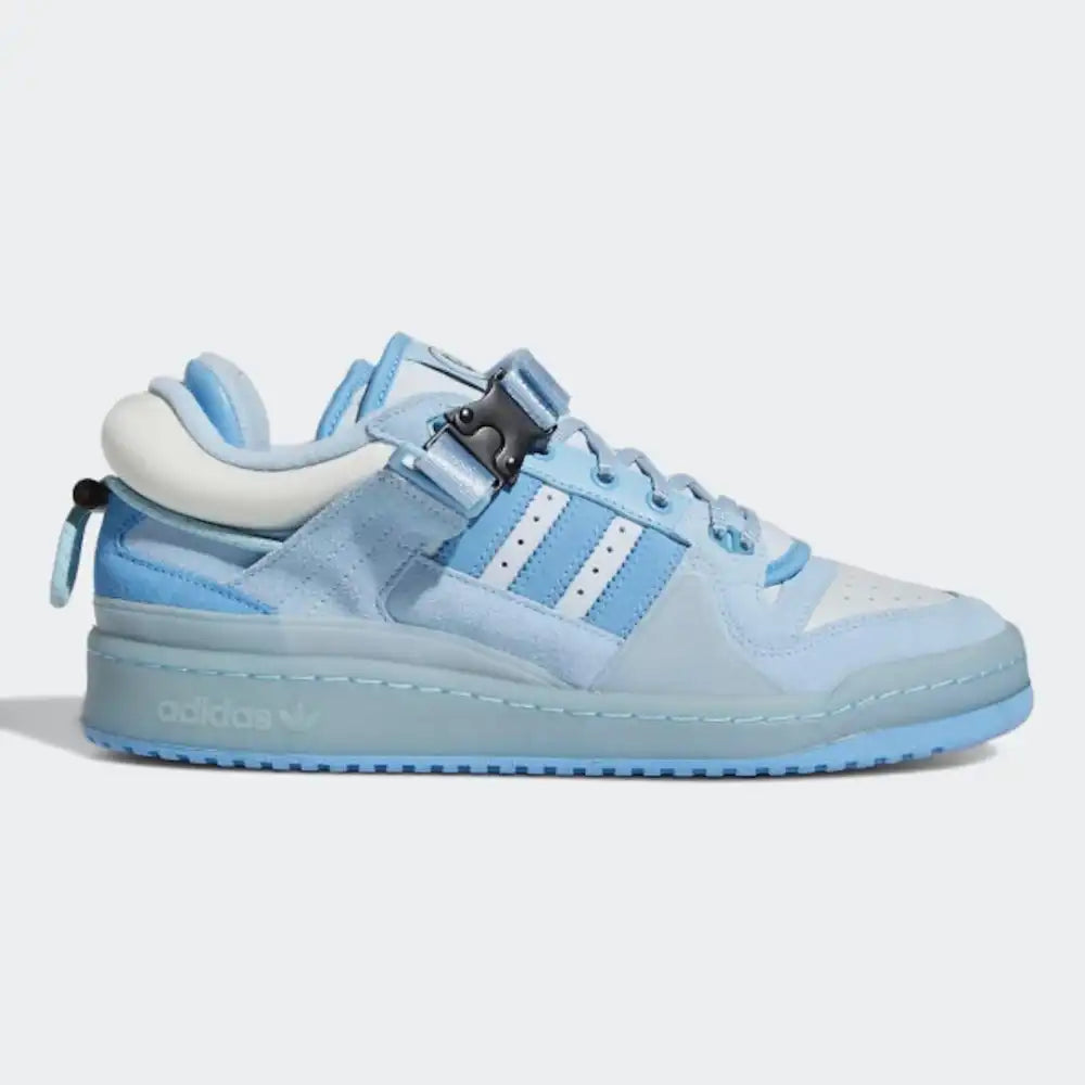 Bad Bunny x adidas Forum Buckle Low Blue Tint - DRIP DOS ARTISTAS 