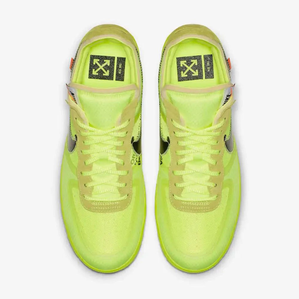Off-White x Nike Air Force 1 Volt - DRIP DOS ARTISTAS 