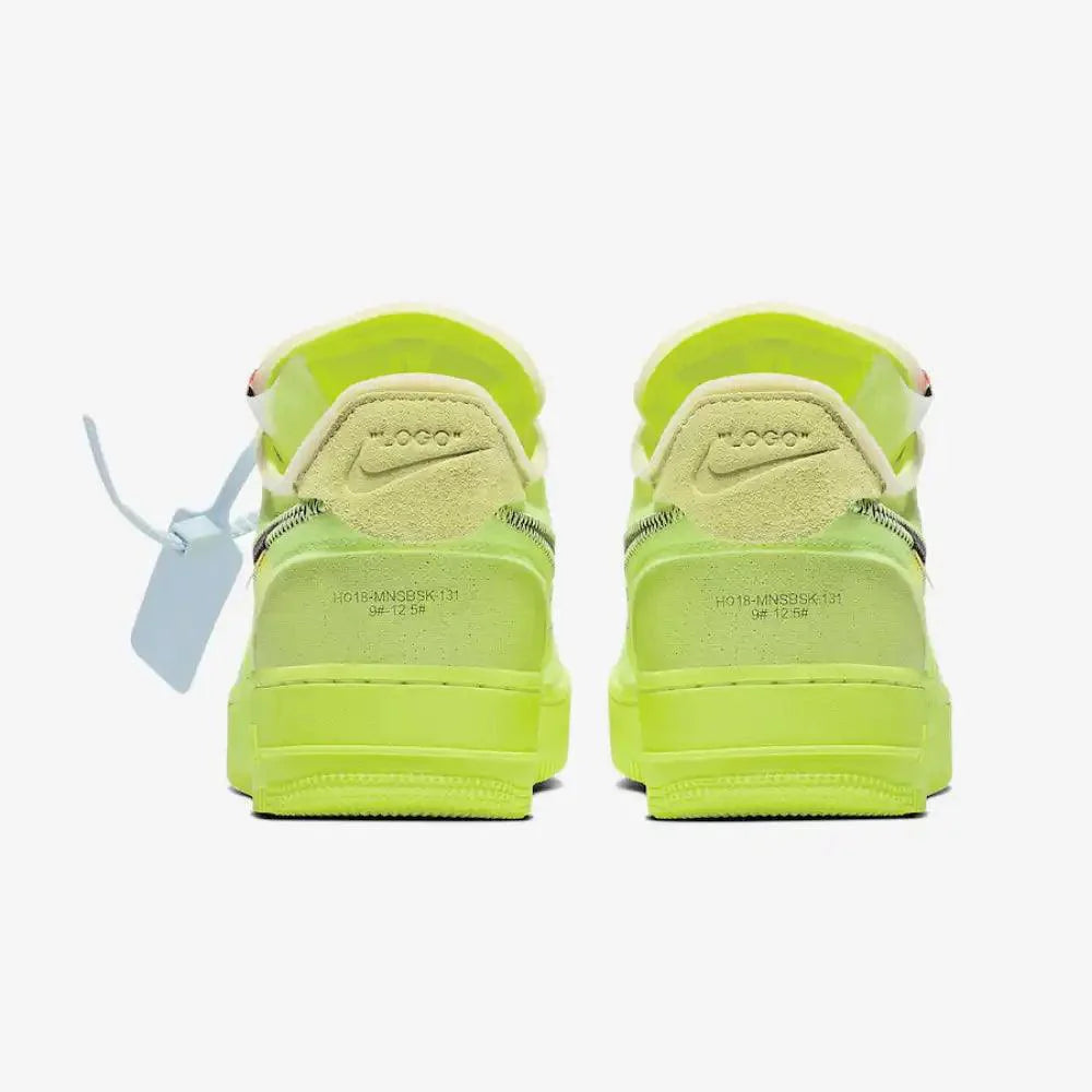 Off-White x Nike Air Force 1 Volt - DRIP DOS ARTISTAS 