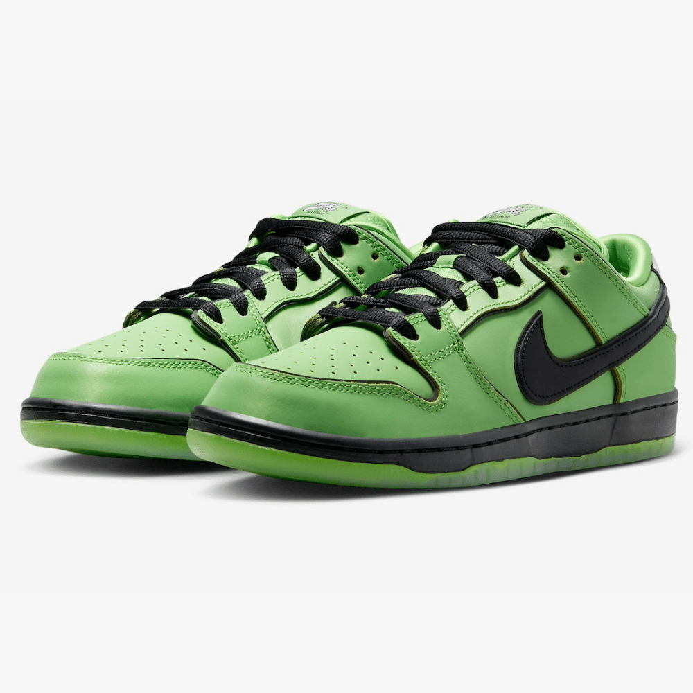 The Powerpuff Girls x Nike SB Dunk Low Buttercup - DRIP DOS ARTISTAS 