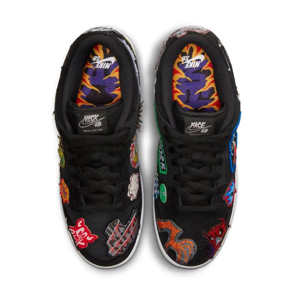 Neckface x Nike SB Dunk Low Pro Black - DRIP DOS ARTISTAS 