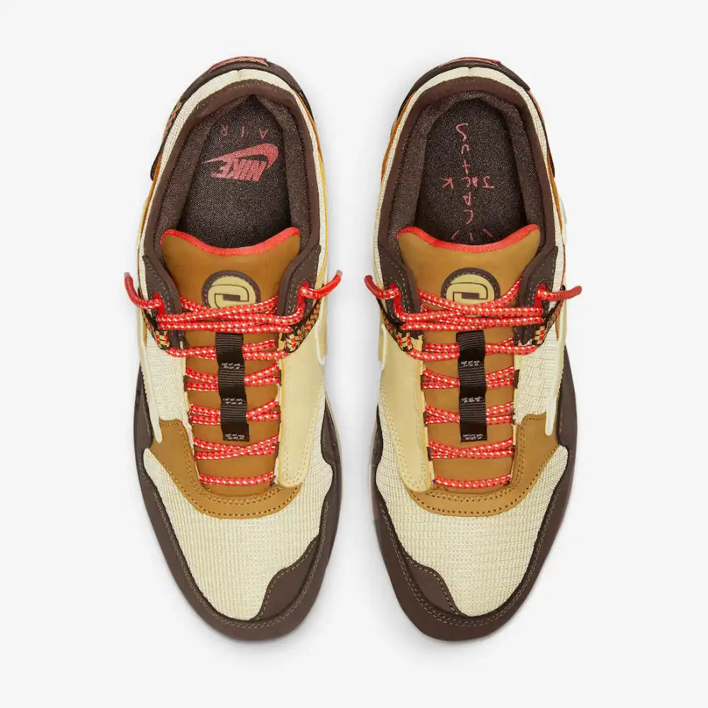 Travis Scott x Nike Air Max 1 Cactus Brown - DRIP DOS ARTISTAS 