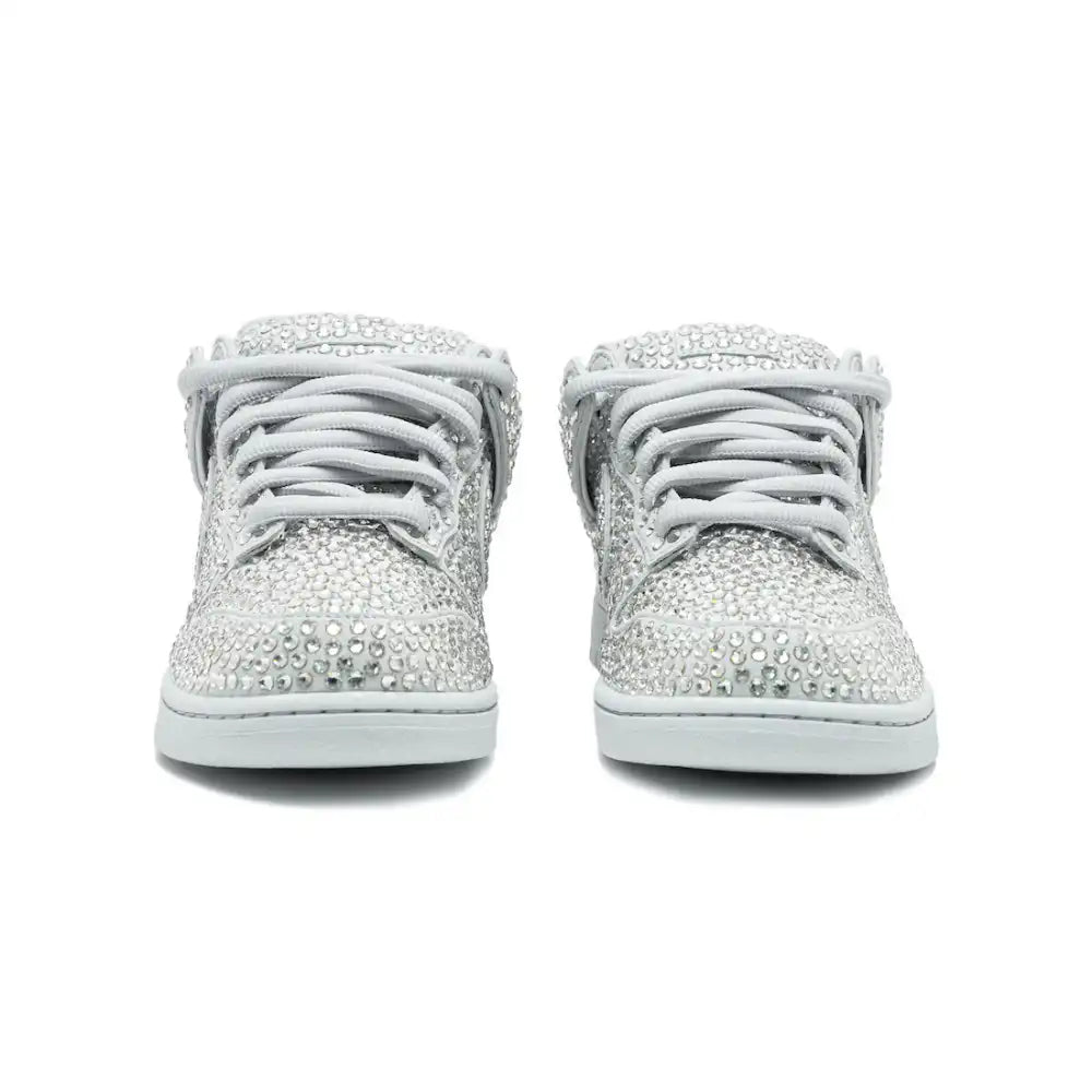 CPFM x Swarovski x Nike Dunk Low Pure Platinum - DRIP DOS ARTISTAS 