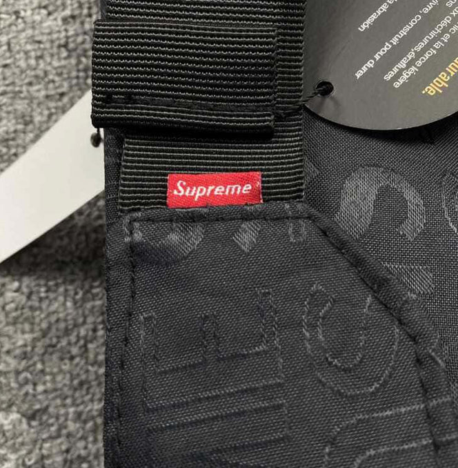 Supreme Waist Bag Black (SS19)