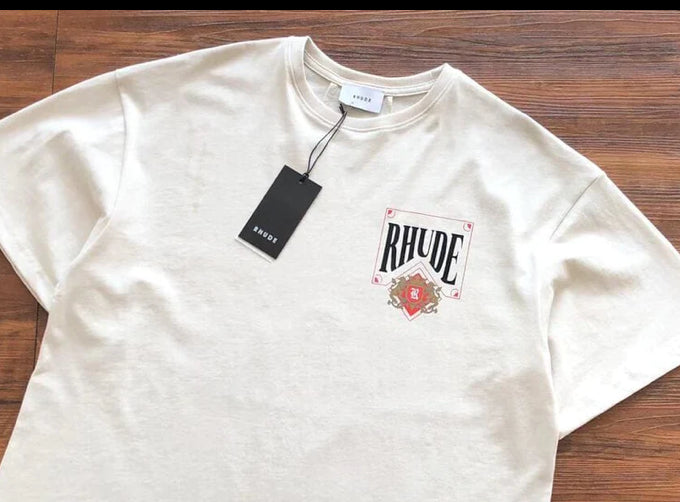 Camiseta Rhude Card 'Vintage White'