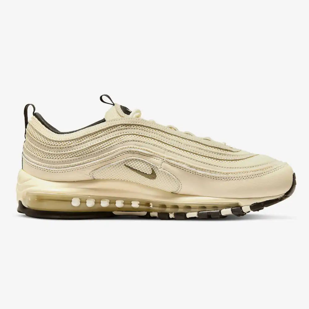 Nike Air Max 97 Coconut Milk and Black - DRIP DOS ARTISTAS 