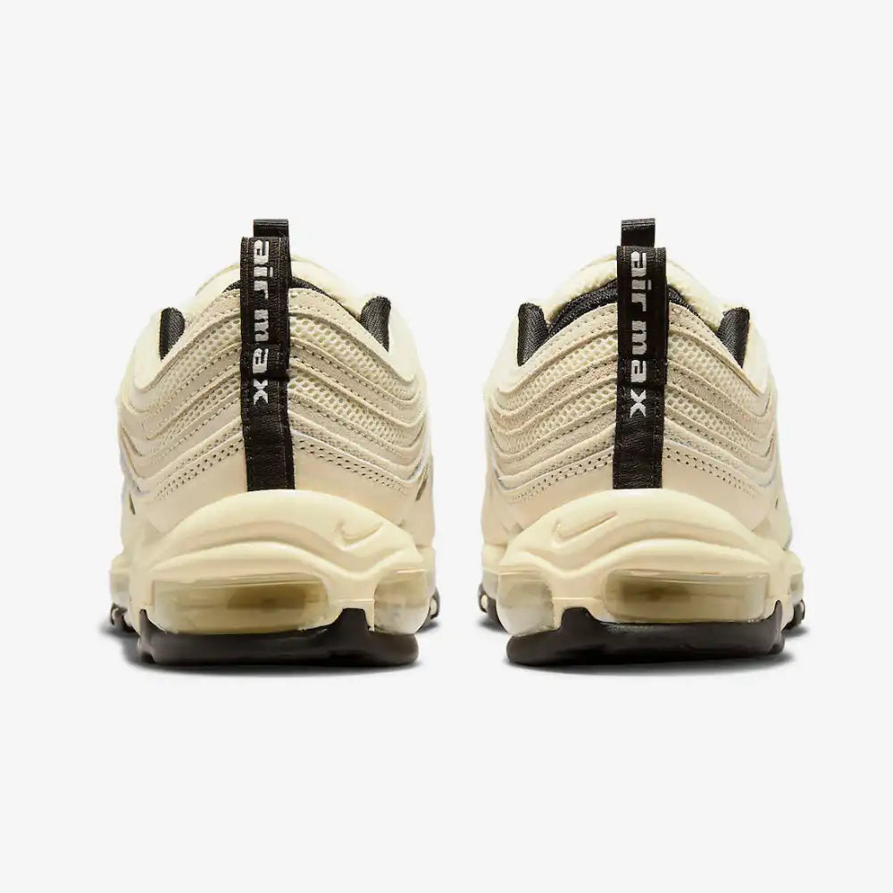 Nike Air Max 97 Coconut Milk and Black - DRIP DOS ARTISTAS 