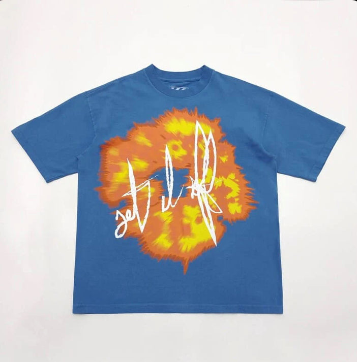 Camiseta Denim Tears x Offset Set It Off #1 Blue