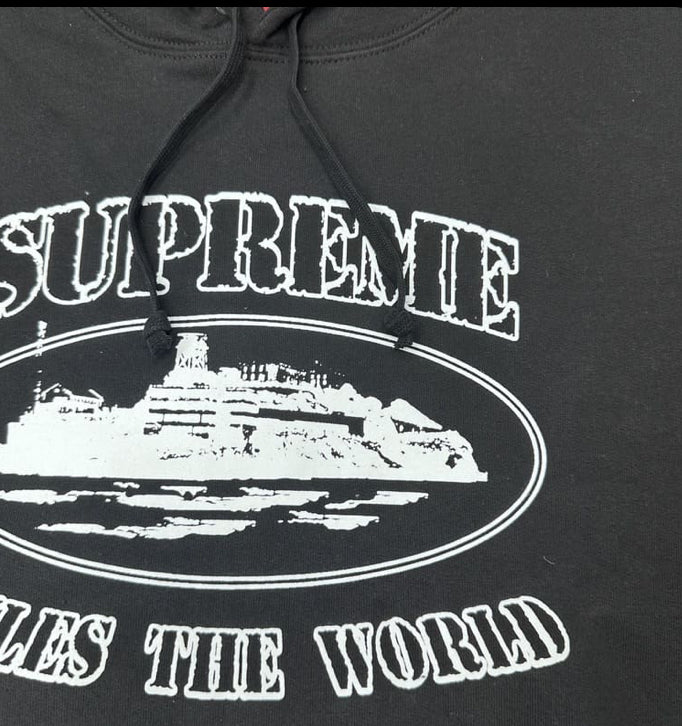Moletom Supreme Corteiz Rules The World