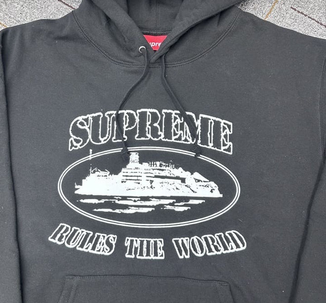 Moletom Supreme Corteiz Rules The World