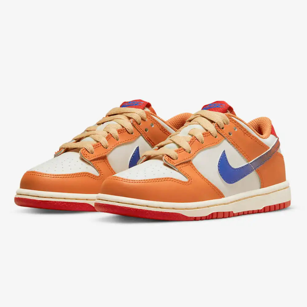 Nike Dunk Low GS Orange Blue - DRIP DOS ARTISTAS 