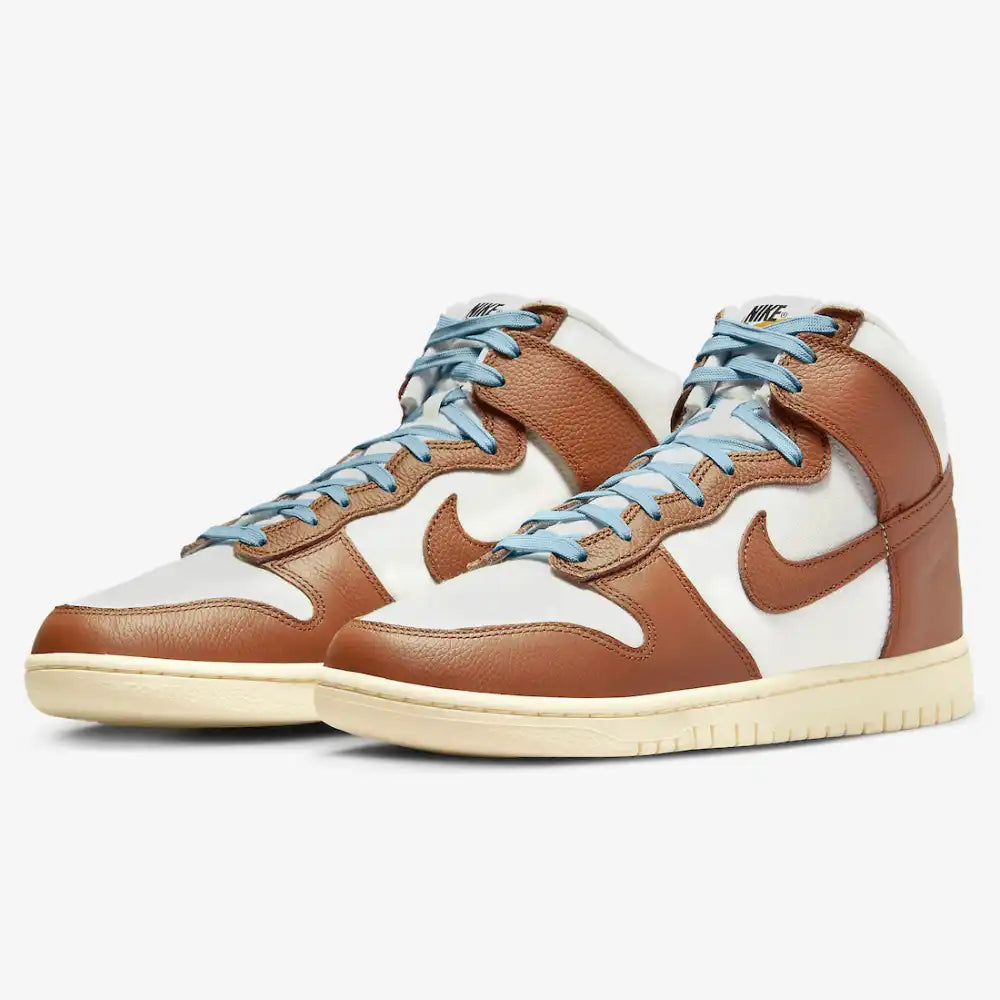 Nike Dunk High Vintage Pecan and Sail - DRIP DOS ARTISTAS 
