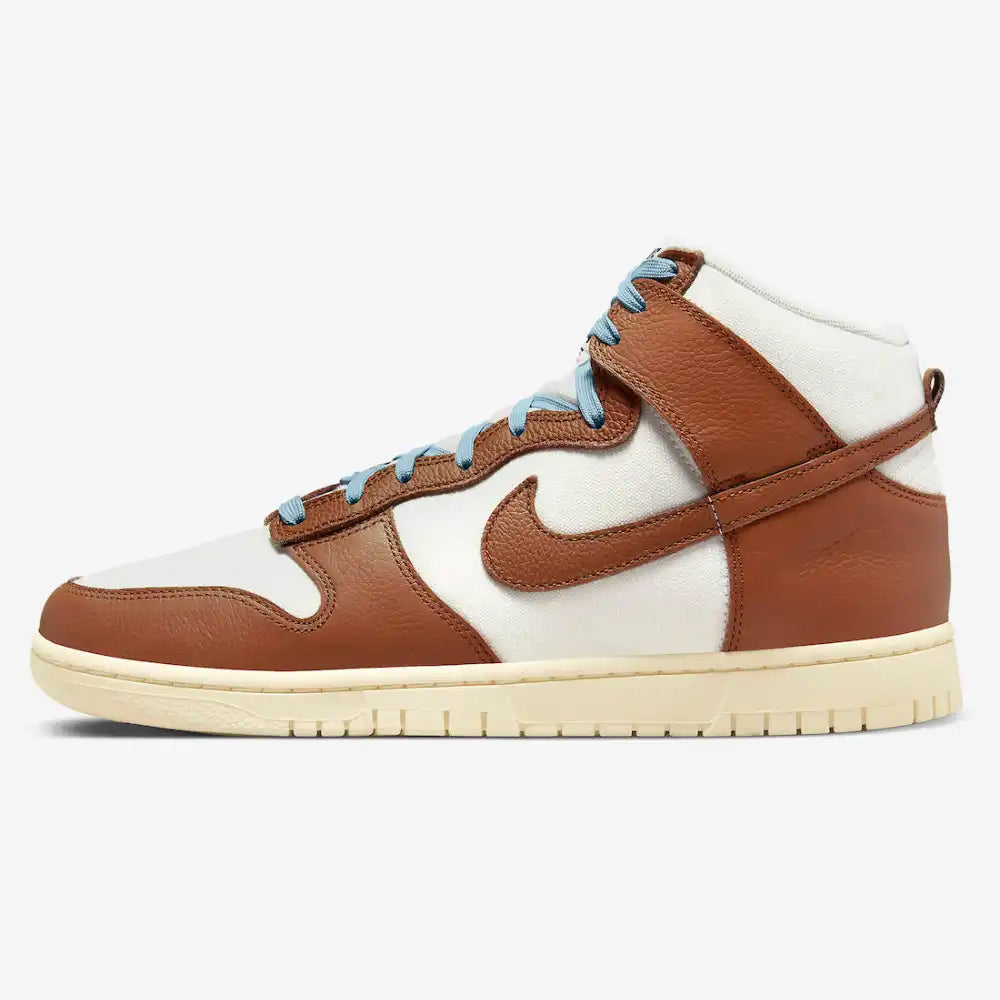 Nike Dunk High Vintage Pecan and Sail - DRIP DOS ARTISTAS 