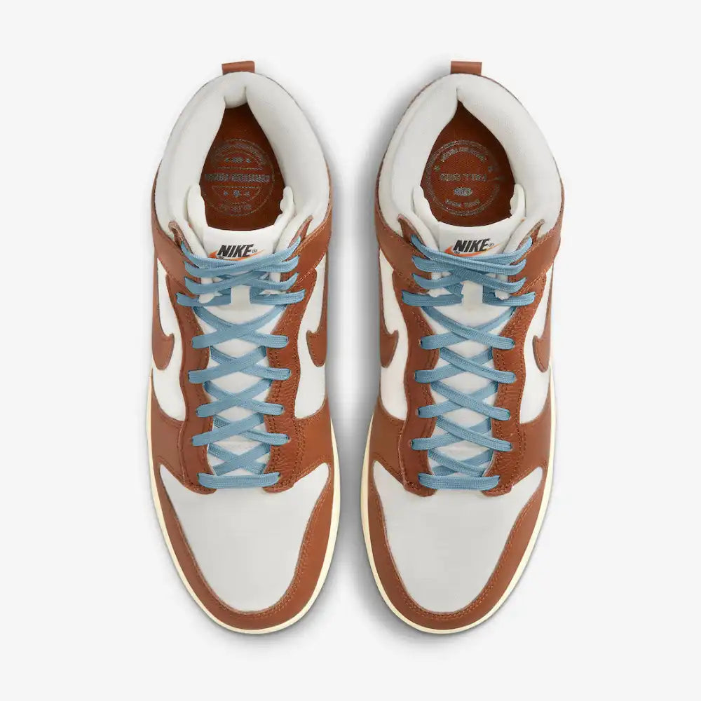 Nike Dunk High Vintage Pecan and Sail - DRIP DOS ARTISTAS 