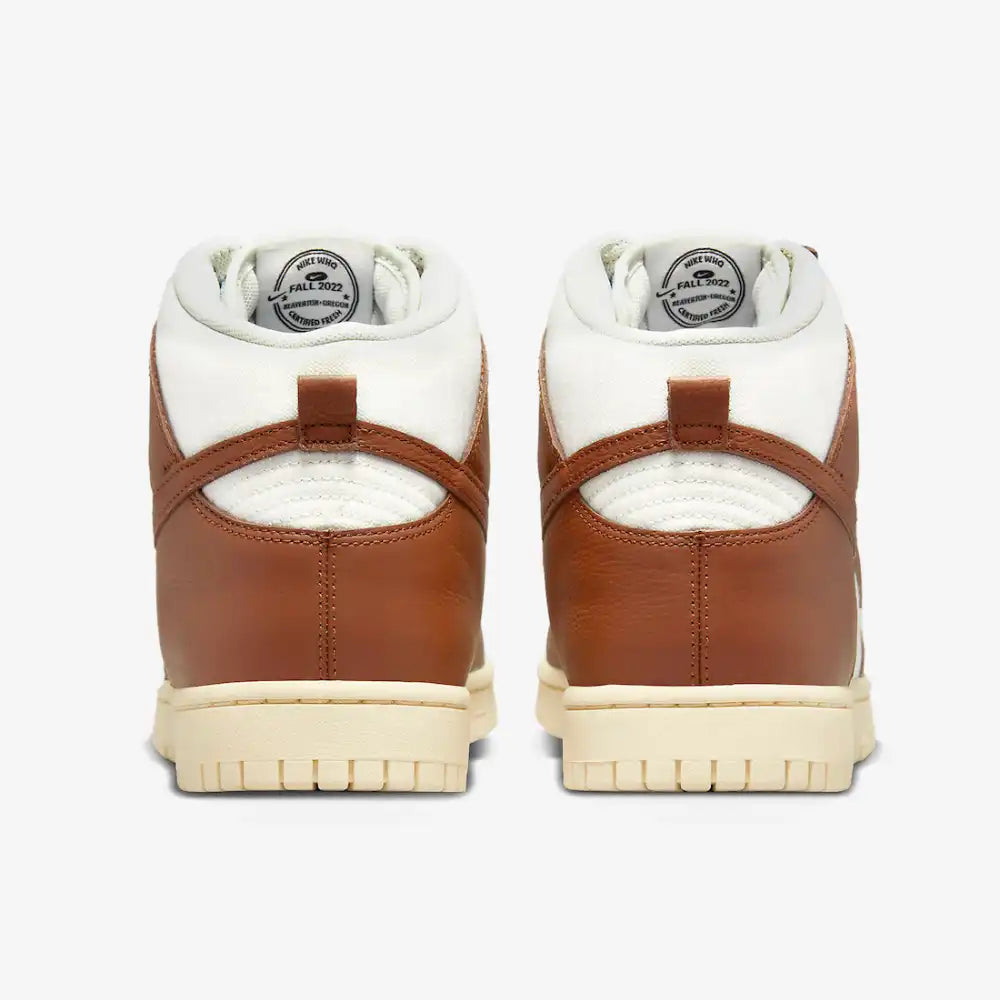 Nike Dunk High Vintage Pecan and Sail - DRIP DOS ARTISTAS 