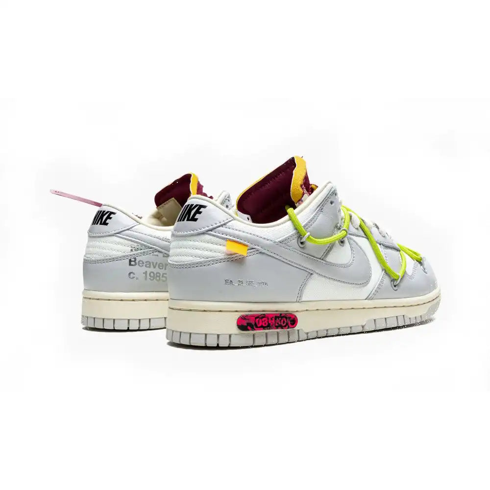 Off-White x Nike Dunk Low Lot 8 of 50 - DRIP DOS ARTISTAS 