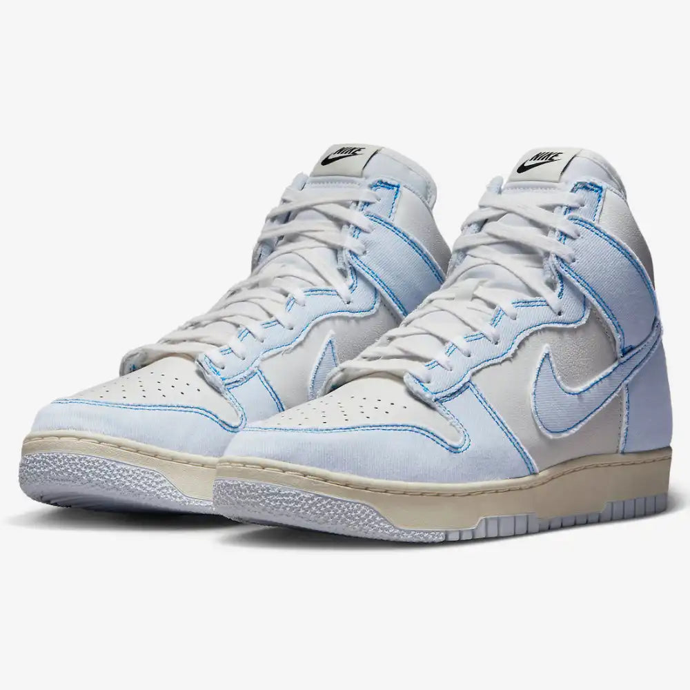 Nike Dunk High 1985 Blue Denim - DRIP DOS ARTISTAS 