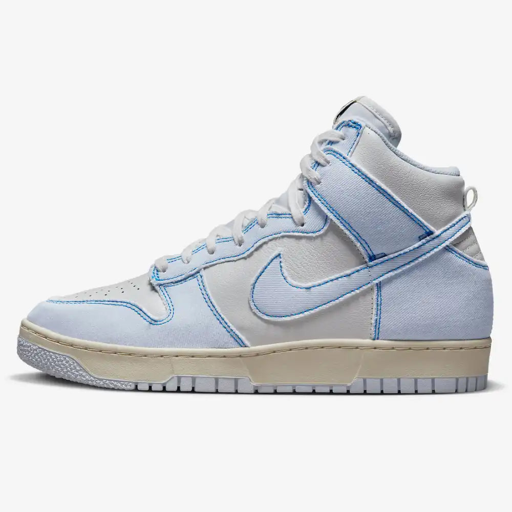 Nike Dunk High 1985 Blue Denim - DRIP DOS ARTISTAS 