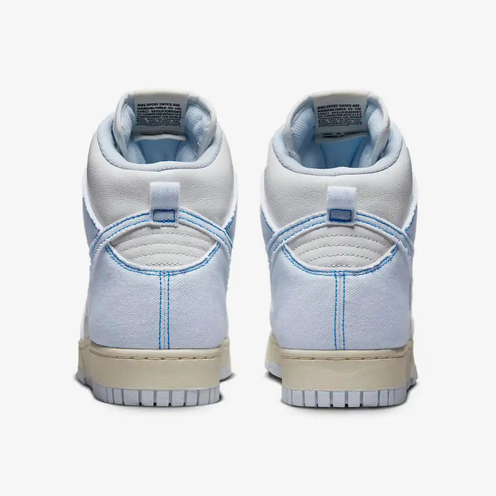 Nike Dunk High 1985 Blue Denim - DRIP DOS ARTISTAS 