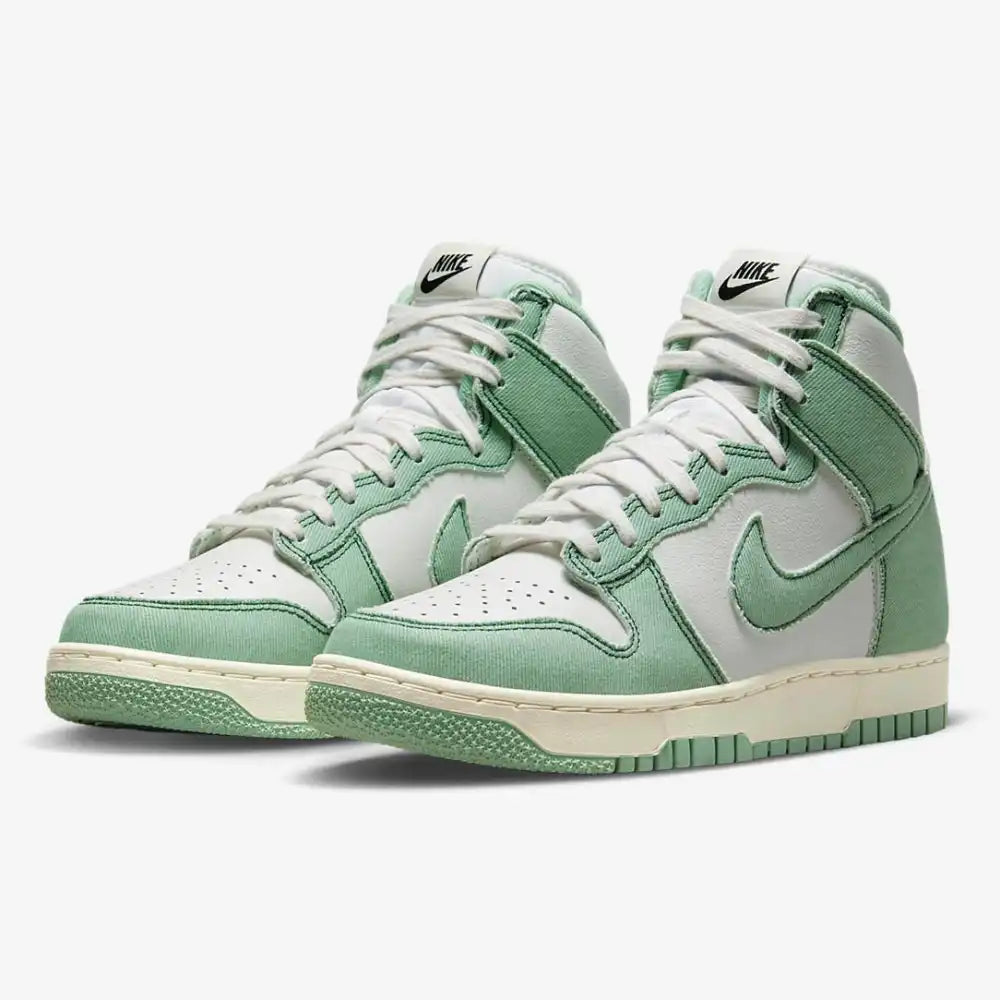 Nike Dunk High 1985 Green Denim - DRIP DOS ARTISTAS 