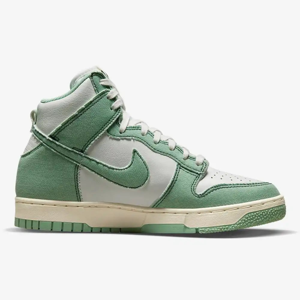 Nike Dunk High 1985 Green Denim - DRIP DOS ARTISTAS 