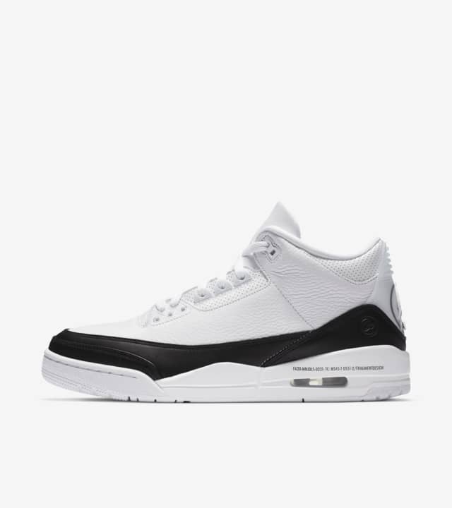 Fragment x Air Jordan 3 White - DRIP DOS ARTISTAS 