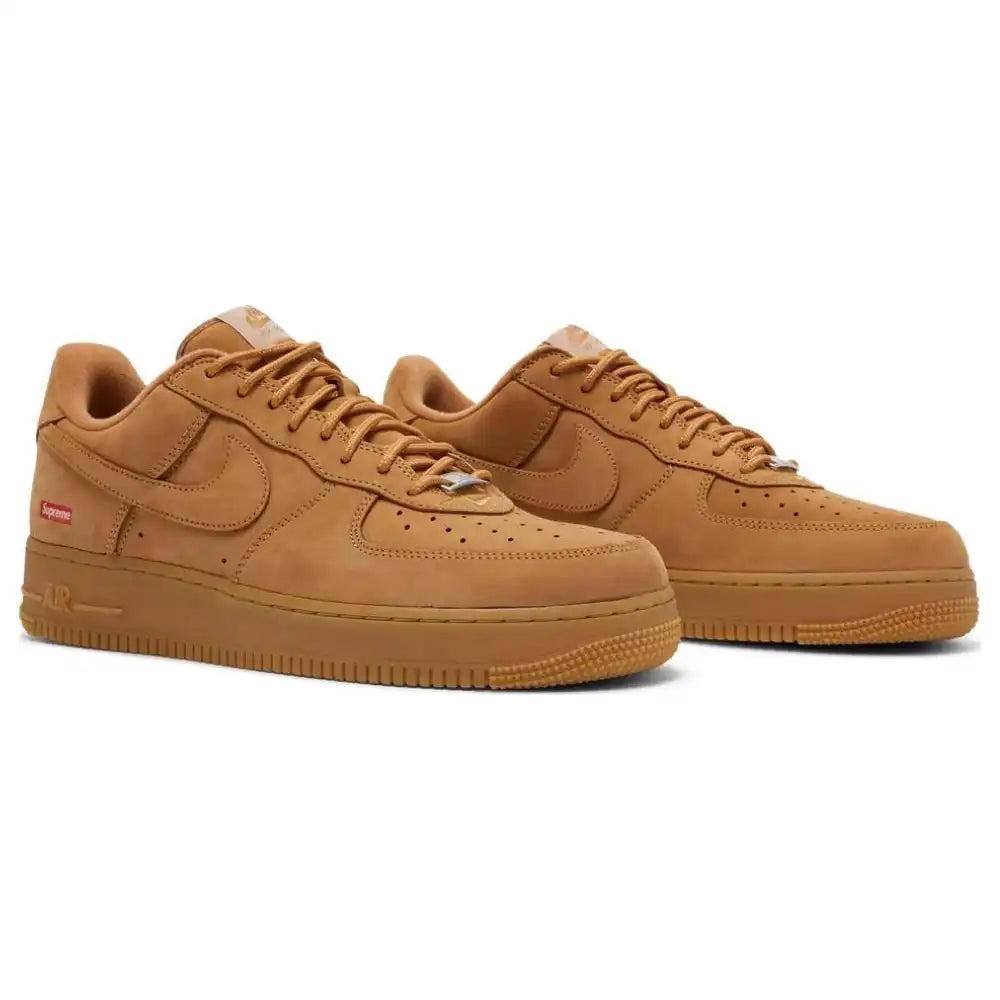 Supreme x Air Force 1 Low SP Wheat - DRIP DOS ARTISTAS 