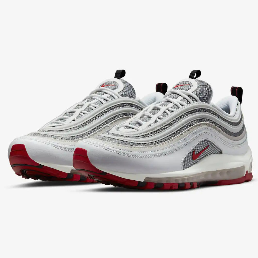 Nike Air Max 97 White Bullet - DRIP DOS ARTISTAS 