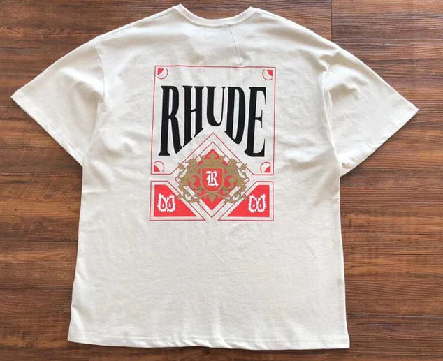 Camiseta Rhude Card 'Vintage White'