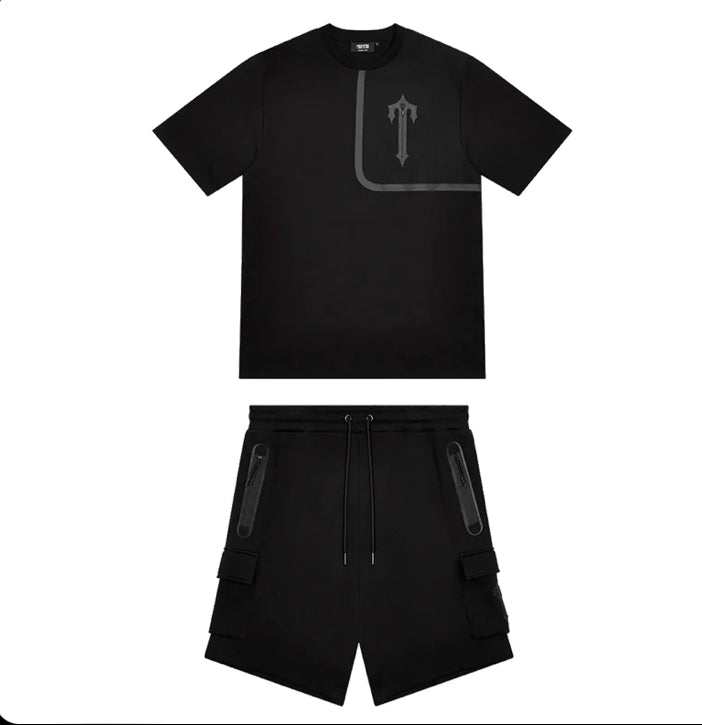 Conjunto Trapstar Irongate T Tech Zip Black