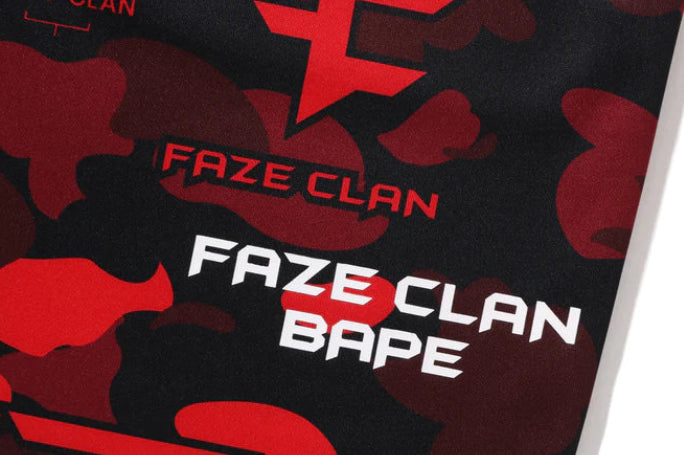 Shorts BAPE x Faze Clan