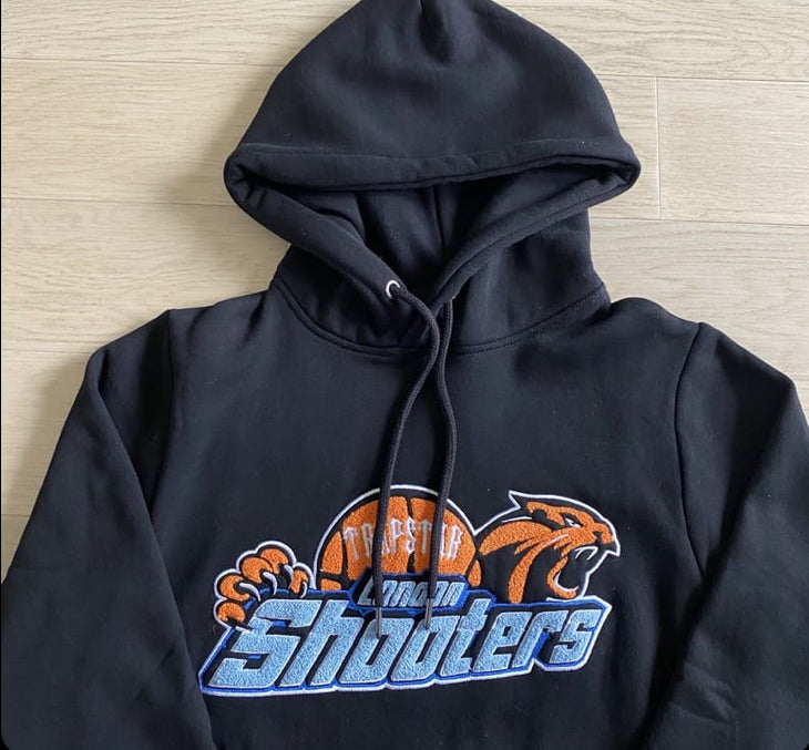 Conjunto Trapstar Shooters black Orange