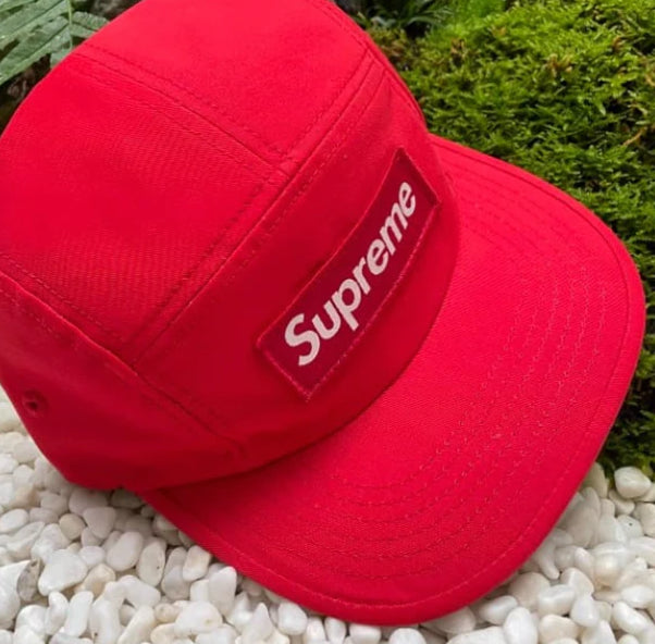 Boné Supreme Military Camp Red