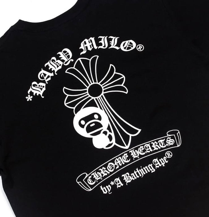 Camiseta BAPE x Chrome Hearts Baby Milo